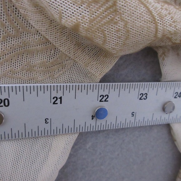 Vintage New York  & Co Top XL Floral Sheer Y2K Fairy‎ Wrap Forrest Coquette USA - Picture 4 of 8